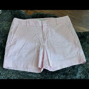 Banana Republic pink stripe shorts size 4